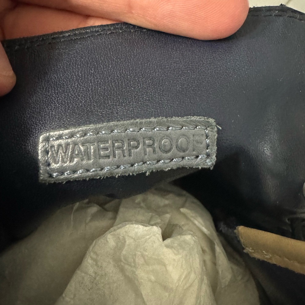 Cole Haan Lunargrand Lace Boots - Black, Size 8.5M - Picture 3 of 7